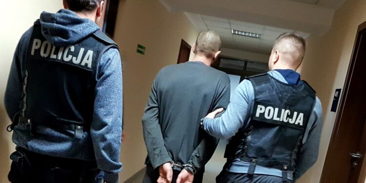 Z bronią na wędkarzy