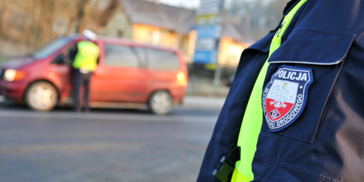 Policyjne „pomiary” na Kostrzyńskiej