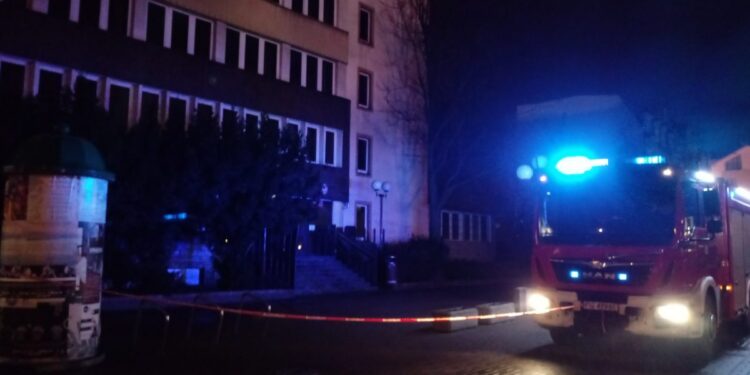 Interwencja strażaków w Przemysłówce