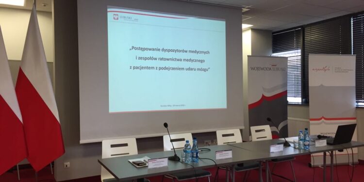 Szkolenie o postępowaniu w przypadku udaru mózgu