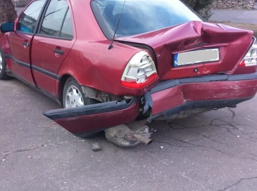 Obywatele Ukrainy uszkodzili pięć aut