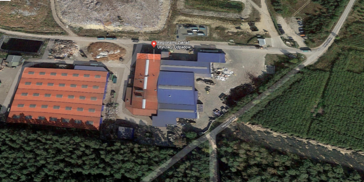 Pożar na składowisku w podgorzowskim Chróściku