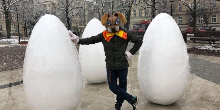 Dekorowanie jaj przegrało ze śniegiem
