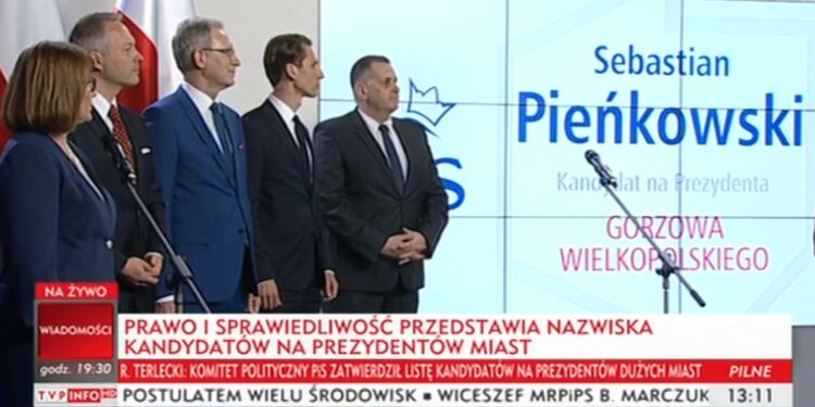 Oficjalnie: Sebastian Pieńkowski kandydatem na prezydenta