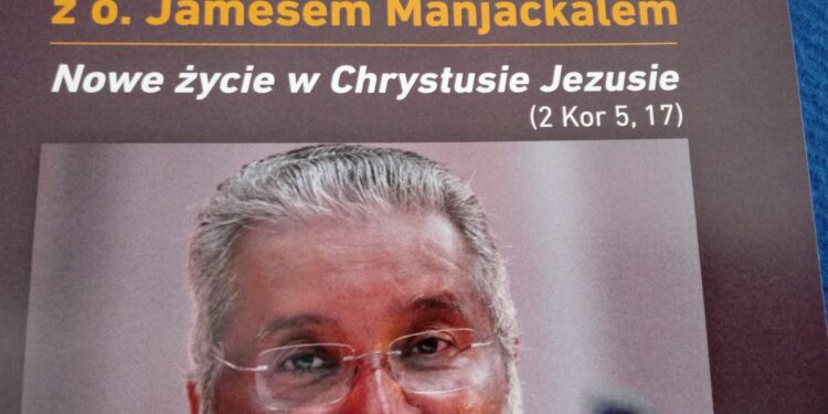 Ojciec James Manjackal poprowadzi rekolekcje w Gorzowie