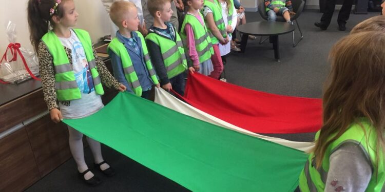 Przedszkole odwiedziło Urząd Miasta