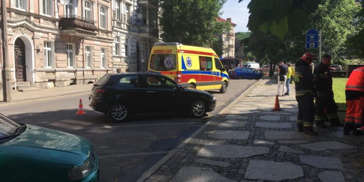 Wybuch butli z gazem w centrum