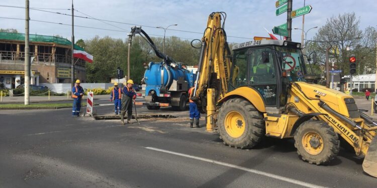 Utrudnienia w centrum