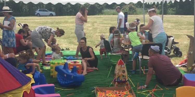 „Piknik pod chmurką” przy szpitalu