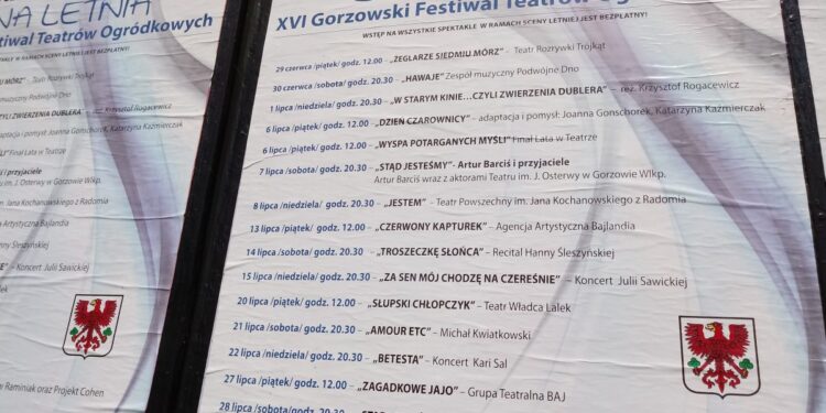 Rusza XVI Festiwal Teatrów Ogródkowych