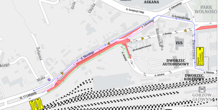Pamiętajcie o zmianach na Sikorskiego