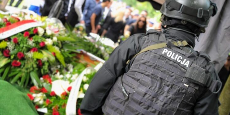 Pogrzeb asp. szt. Adama Pawlaka