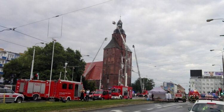 Rok po pożarze wieży katedralnej