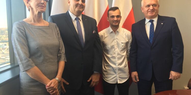 B.Zmarzlik na spotkaniu z wojewodą