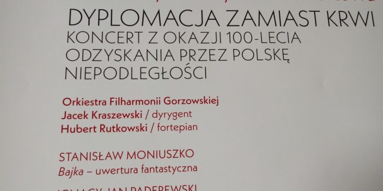 Koncert „Dyplomacja zamiast krwi”