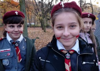 Harcerze świętują niepodległość