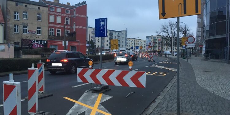 Paraliż komunikacyjny w centrum