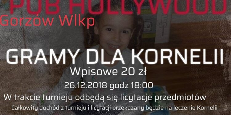 Darterzy też zagrali dla Kornelii