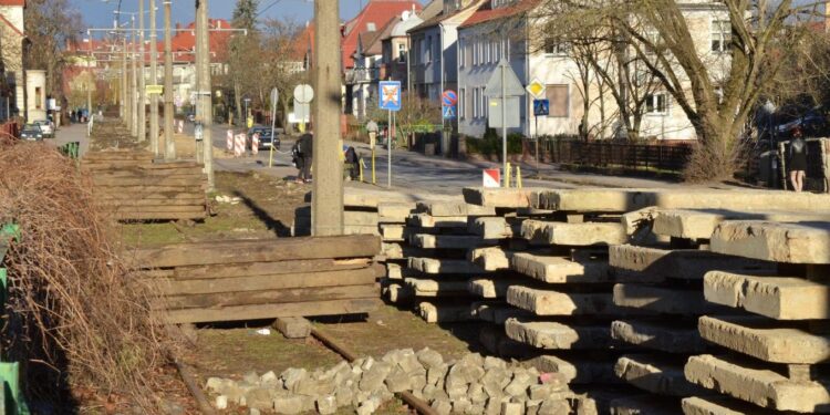 Utrudnienia na Piaskach i w centrum