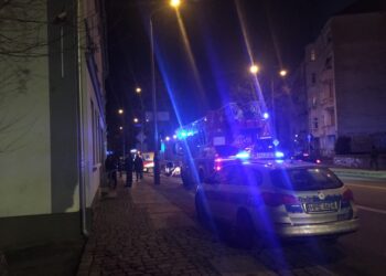 Pożar mieszkania przy Kosynierów Gdyńskich