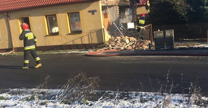 Starszy mężczyzna ranny po wybuchu na Małorolnych