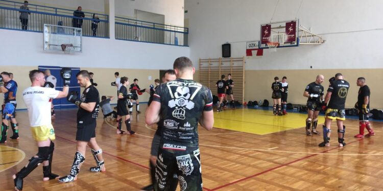 Seminarium kickboxingu dla Oktawiana