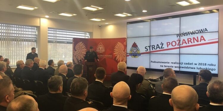 Lubuscy strażacy podsumowali 2018 rok