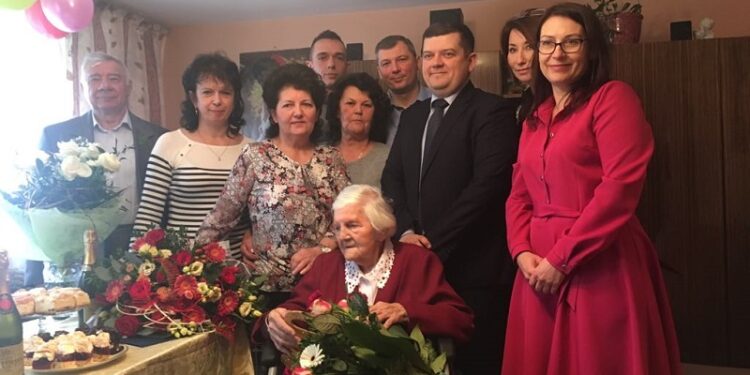 Setne urodziny pani Kazimiery Urbaniak