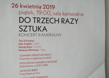 Klasyczne trio stroikowe w filharmonii