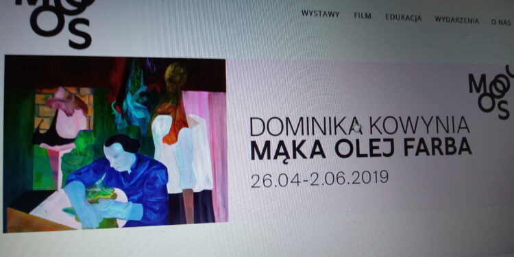 Mąka olej farba w galerii MOS