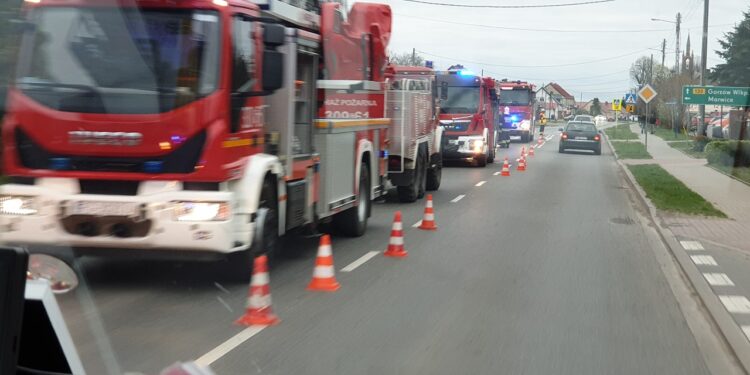 Tragiczny pożar domu w Baczynie