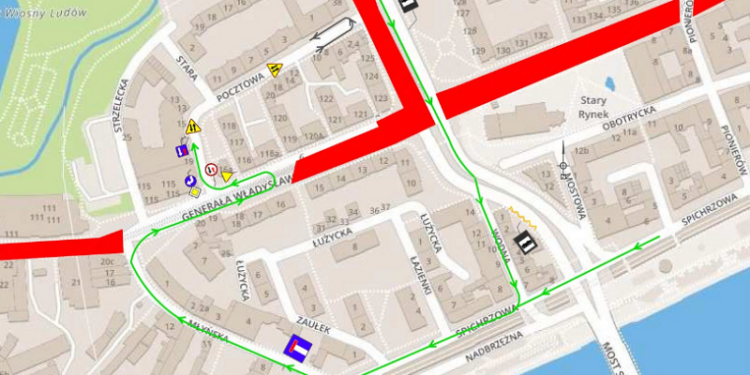 Od dzisiaj zmiany na Pocztowej