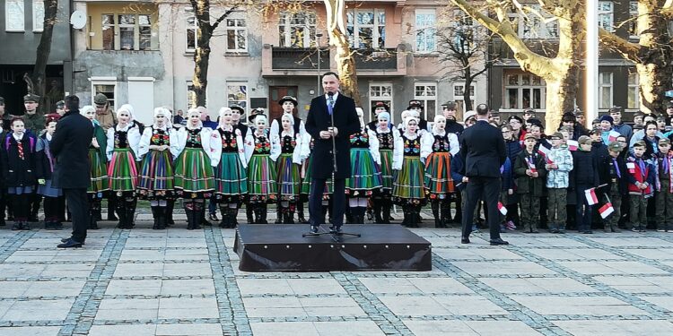 Prezydent spotkał się z gorzowianami