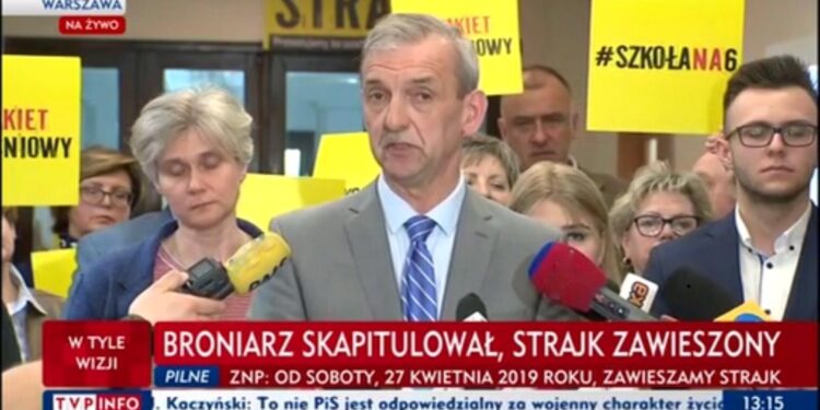 ZNP od soboty zawiesza strajk