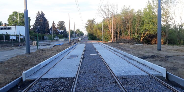 Trwa odbiór torowiska na Kostrzyńskiej