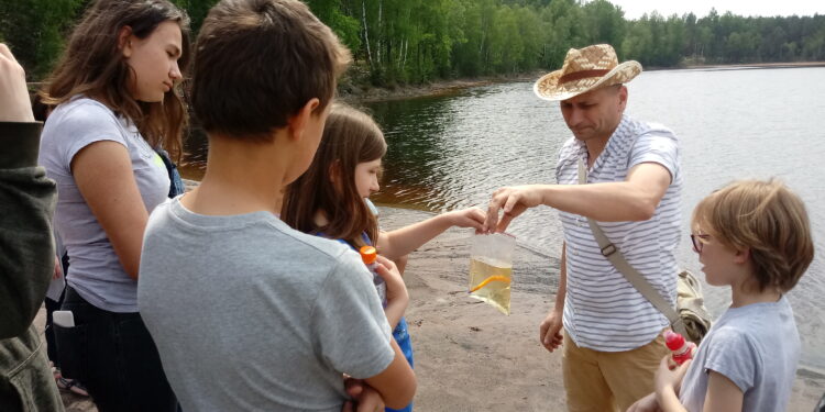 Podopieczni „Jaskółki” w Parku Mużakowskim