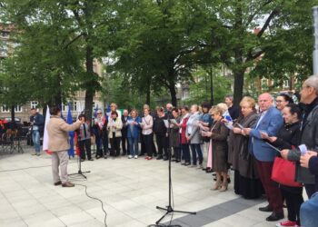 Śpiewem uczcili 15 lat w UE