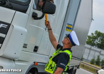 Dwóch pijanych kierowców ciężarówek