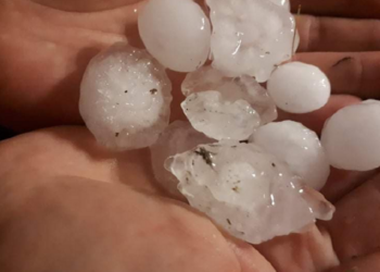 Krajobraz po gradobiciu