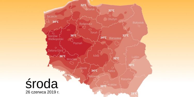 Dziś upalnie. Lubuskie biegunem ciepła!