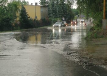 Gorzowskie ulice znów pod wodą