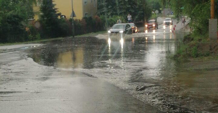 Gorzowskie ulice znów pod wodą
