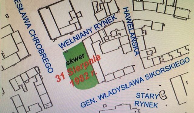 Skwer 31 Sierpnia 1982 r.