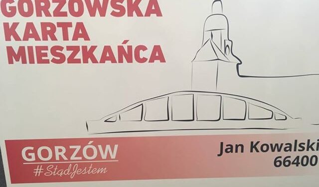 Gorzowska Karta Mieszkańca ma już rok