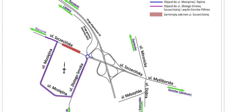 Zmiany w organizacji ruchu na Szczecińskiej