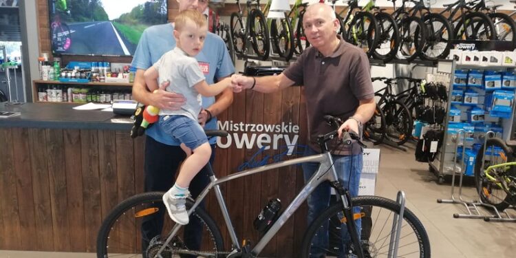 Drugi zwycięzca rowerowego konkursu