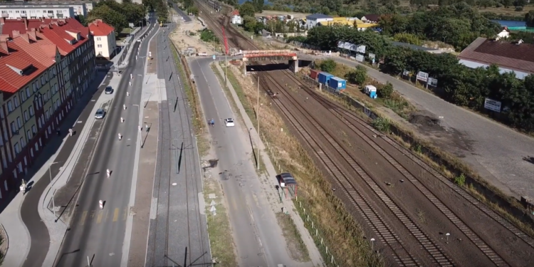 GORZÓW z DRONA – Ul. Kostrzyńska i Al. 11 listopada