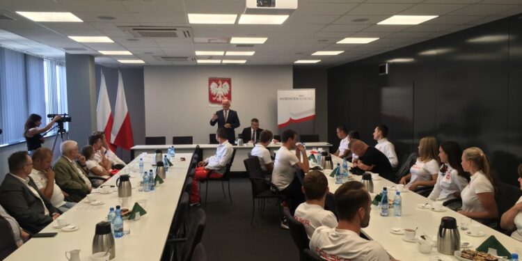 Reprezentanci GZSN Start u Wojewody