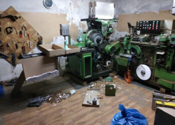Nielegalna fabryka papierosów w Gorzowie