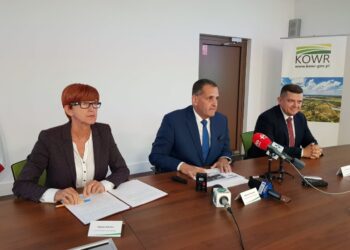 S. Pieńkowski: 250 ha dla inwestorów. J.Wójcicki: To nasz złoty pociąg